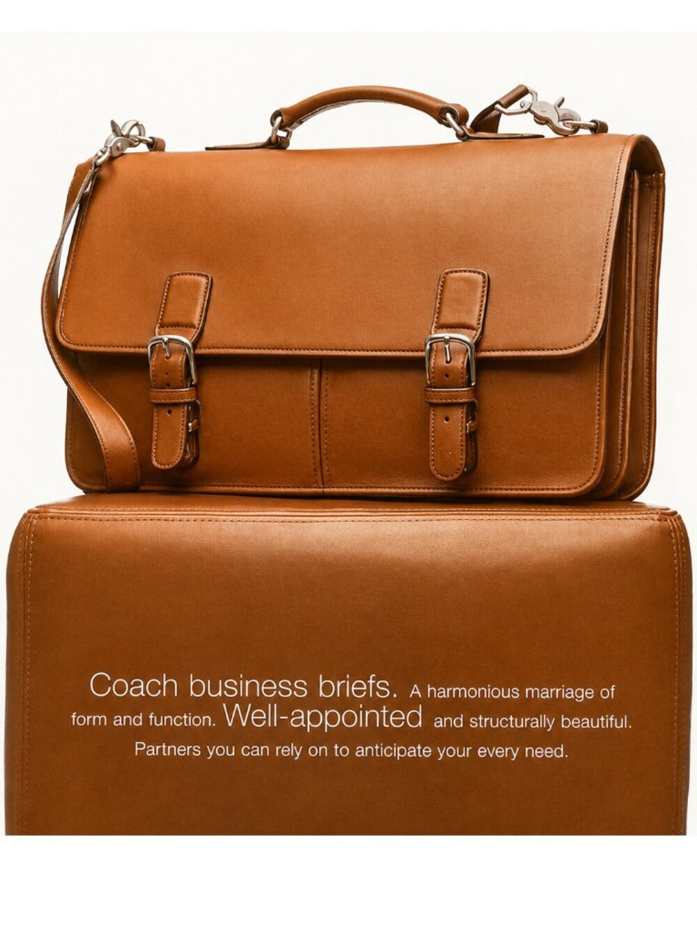 Vintage Coach Trader Brief Case, USA - Picture 3 of 16